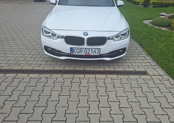 BMW Seria 3 cena 106900 przebieg: 34650, rok produkcji 2018 z Bytom Odrzański małe 704